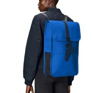 Rains Waterproof Backpack W3, Waves Blue, Full size, NWT